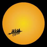 Big Moon Back drop
